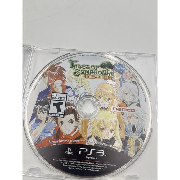 Tales of Symphonia: Chronicles (Sony PlayStation 3, PS3) Disc With Case - Picture 3 of 5